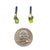 Petite Peridot Dangle Earrings-Earrings-Heather Guidero-Pistachios