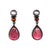 Pink Citrine Earrings-Earrings-Daphne Krinos-Pistachios