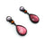 Pink Citrine Earrings-Earrings-Daphne Krinos-Pistachios