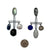 Plus Drop Array Earrings-Earrings-Emily Rogstad-Pistachios