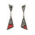 Pop Art Double Triangle Drop Earrings-Earrings-Jennifer Merchant-Pistachios