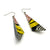 Pop Art Triangle Drop Earrings-Earrings-Jennifer Merchant-Pistachios