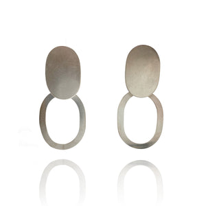 Post Link Earrings-Earrings-Elisa Bongfeldt-Pistachios