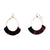 Red and Black Sequin Earrings-Earrings-Giovanna Torrico-Pistachios