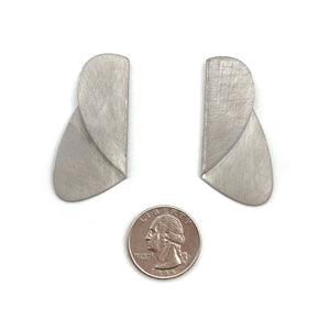 'Returning to the Fold' - Silver-Earrings-Katerina Pimenidu-Pistachios