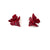 Rosa Nogués Freixas - Small Poppy Earrings-Earrings-Wearing Red: Ignite the Fire-Pistachios