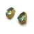 Rose Cut Aquamarine Stud Earrings-Earrings-Petra Class-Pistachios