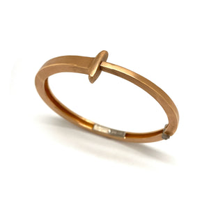 Rose Gold Nail Bracelet-Bracelets-Pat Flynn-Pistachios