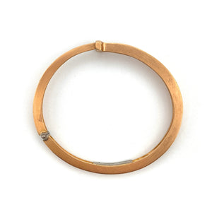 Rose Gold Nail Bracelet-Bracelets-Pat Flynn-Pistachios