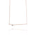 Rose Gold Pearl Line Necklace-Necklaces-Katerina Pimenidu-Pistachios