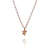 Rose Gold and Morganite Pendant Necklace-Necklaces-Aimee Petkus-Pistachios