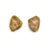 Rough Cut Morganite Stud Earrings-Earrings-Petra Class-Pistachios