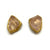 Rough Cut Morganite Stud Earrings-Earrings-Petra Class-Pistachios