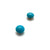 Round Turquoise Studs-Earrings-Bernd Wolf-Pistachios