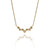 Seven Diamond Gold Necklace-Necklaces-Yasuko Azuma-Pistachios