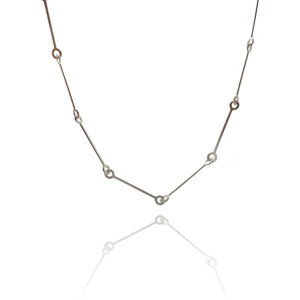 Short Chain Link Necklace-Necklaces-Elisa Bongfeldt-Pistachios