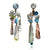 Silver Neogem Drop Earrings-Earrings-Nikki Couppee-Pistachios