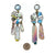 Silver Neogem Drop Earrings-Earrings-Nikki Couppee-Pistachios