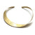 Single Fold Collar - Gold-Necklaces-Aleksandra Przybysz-Pistachios