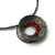 Small Carnelian Beaded Silver Concave Necklace-Necklaces-So Young Park-Pistachios