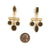 Smokey Quartz Plus Drop Earrings-Earrings-Emily Rogstad-Pistachios