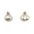 South Sea Pearl and Diamond Studs-Earrings-Mizuki Shinkai-Pistachios