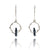 Sterling Silver Dangle Bird Earrings-Earrings-Lisa Cimino-Pistachios