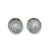 Striated Silver Dome Clip-Ons-Earrings-So Young Park-Pistachios