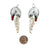 Swan Song Dangle Earrings-Earrings-Meghan Schmiedel-Pistachios