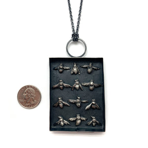 Swarm Necklace-Necklaces-Carin Jones-Pistachios