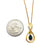 Teardrop Spinel Drop Pendant-Necklaces-Bernd Wolf-Pistachios