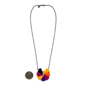 Tropic Nights Mini Pinwheel Necklace-Necklaces-Emiko Oye-Pistachios