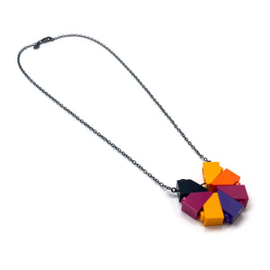 Tropic Nights Mini Pinwheel Necklace-Necklaces-Emiko Oye-Pistachios