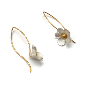 Whimsical Flower Earrings-Earrings-Anna Krol-Pistachios