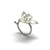 White Orchid Ring-Rings-Huiyu Chiu-Pistachios