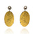 Winter Blossom Gold Earrings-Earrings-Huiyu Chiu-Pistachios