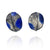 Blue Cloud Dome Earrings-Earrings-Myung Urso-Pistachios