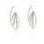 Ellipse Cage Earrings - Silver-Earrings-Veronika Majewska-Pistachios