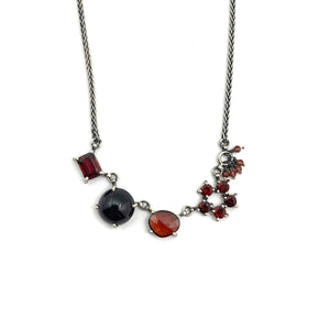 Garnet Lovers Necklace-Necklaces-Joanna Gollberg-Pistachios