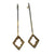 Gold Diamond Caviar Drops-Earrings-Jessica Armstrong-Pistachios