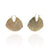 Gold Fan Earrings-Earrings-Leia Zumbro-Pistachios