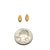 Gold Marquise Studs-Earrings-Bernd Wolf-Pistachios