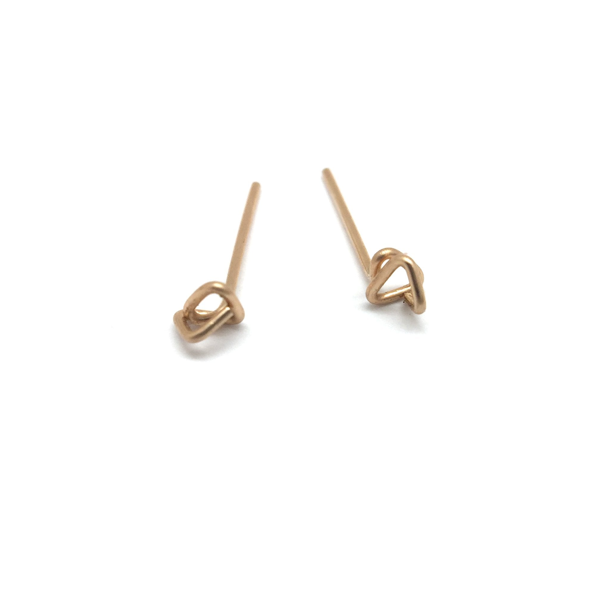 Wire hot sale stud earrings