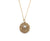 Gold Woven Circle Pearl Pendant-Necklaces-Kathryn Stanko-Pistachios