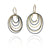 Gold/Oxi Ripple Earrings - Large-Earrings-Heather Guidero-Pistachios