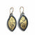 Golden Marquis Earrings-Earrings-Luana Coonen-Pistachios