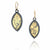 Golden Marquis Earrings-Earrings-Luana Coonen-Pistachios