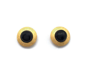 Golden Spinel Studs-Earrings-Bernd Wolf-Pistachios