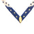 Lapis and Gold 'V' Necklace-Necklaces-Bernd Wolf-Pistachios