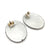 Line Oval Glyph Studs-Earrings-Jenne Rayburn-Pistachios